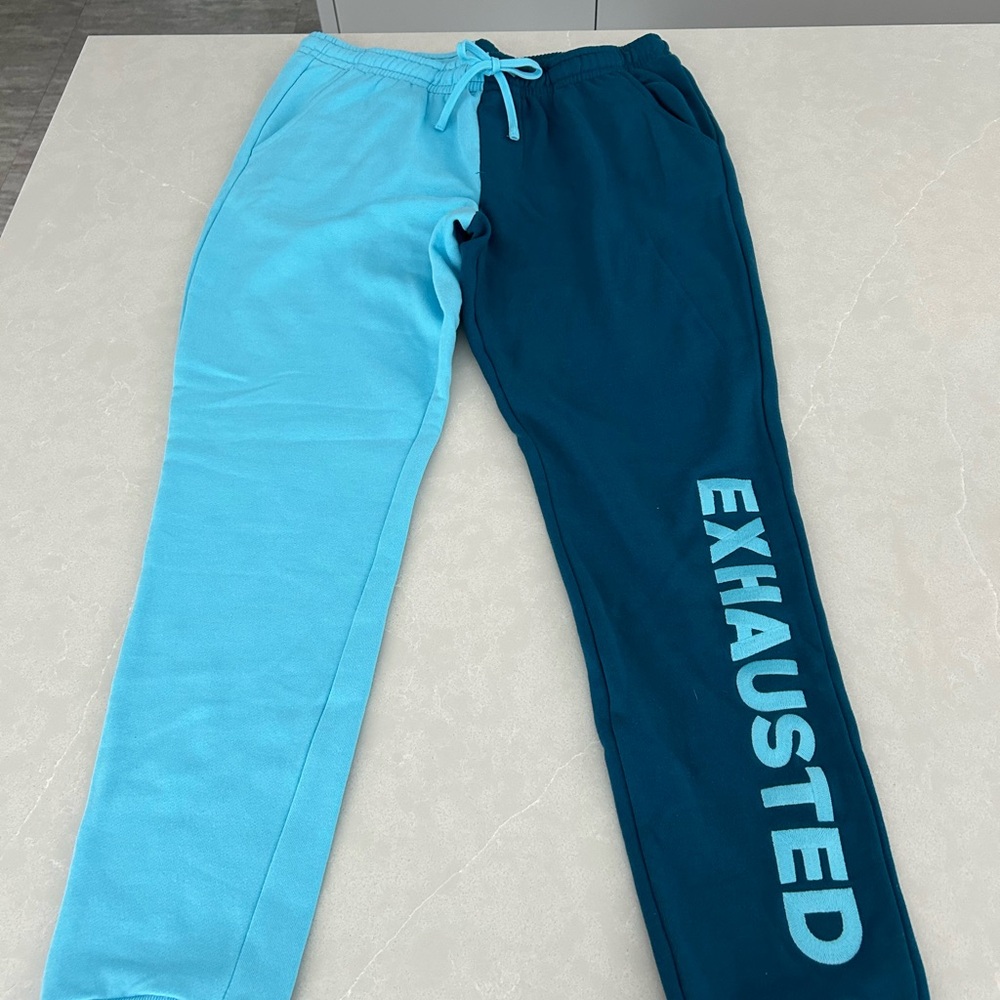 NEW Exhausted size medium track pants
